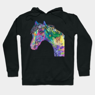 Horse bluebell Hoodie